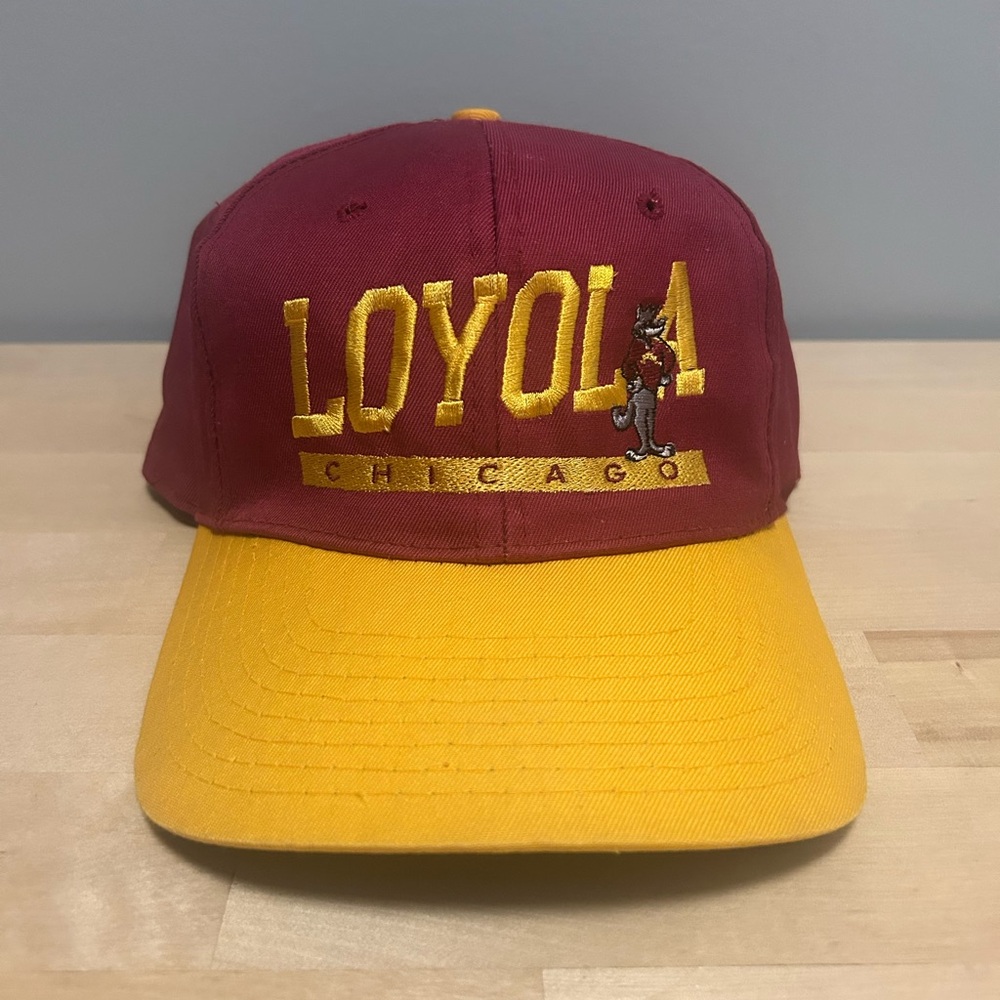 Loyola Chicago Outdoor Cap Vintage Snapback Green UV